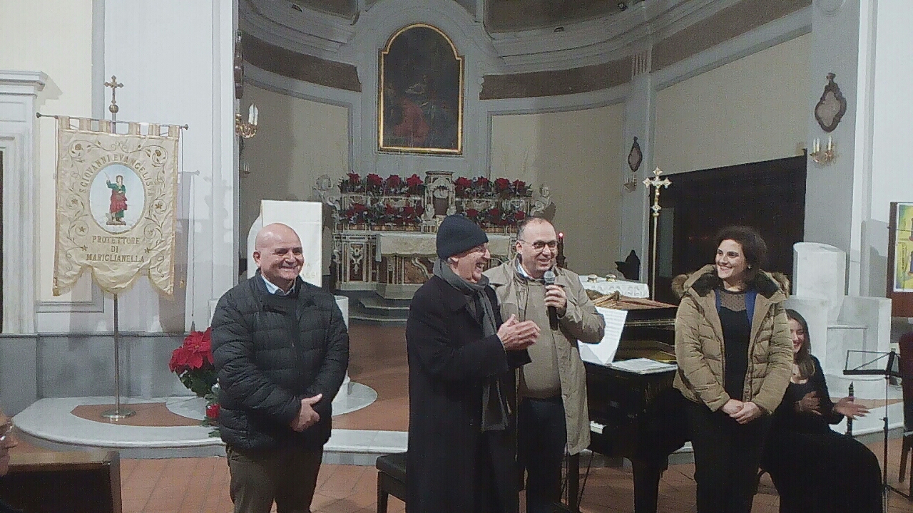 Mariglianella, grande partecipazione al Concerto di Natale nella Chiesa di S. Giovanni Evangelista